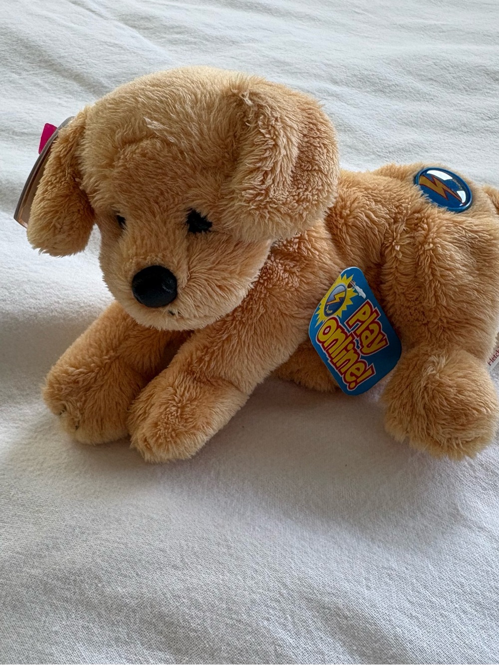 Ty Beanie Baby 2.0 – "Fletch" the Golden Retriever